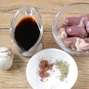 Маринад для шашлыка из куриных сердечек