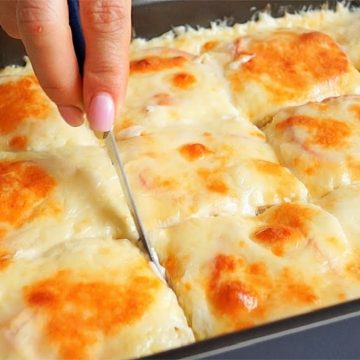 Запеченная курица под сырной шапкой