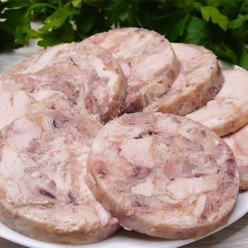 Домашняя куриная колбаса