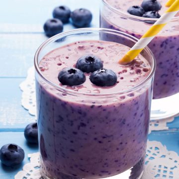 Смузи из черники